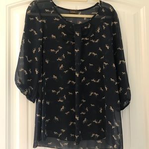 Lavish Equestrian Blouse